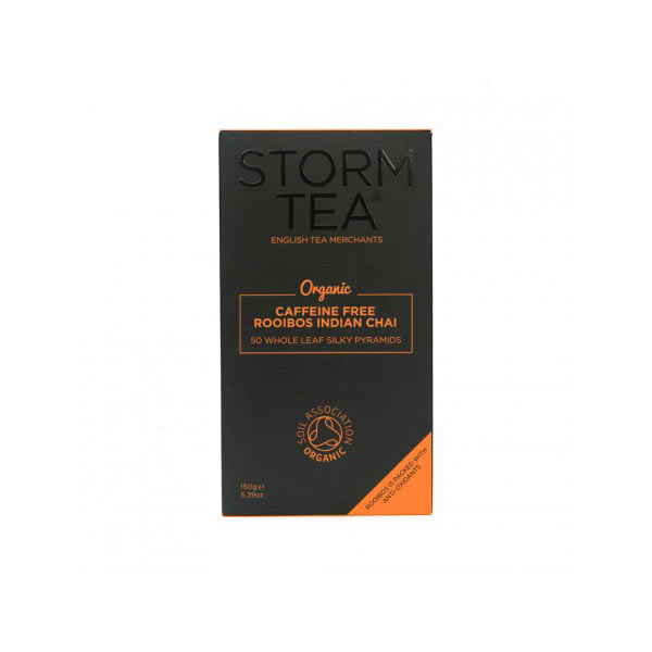 Storm Tea – ORGANIC CAFFEINE FREE ROOIBOS INDIAN CHAI