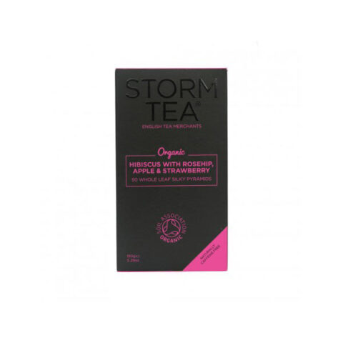 Storm Tea – ORGANIC HIBISCUS WITH ROSEHIP, APPLE AND STRAWBERRY